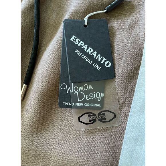 NWT ESPARANTO Linen pants - Picture 2 of 8